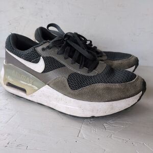 Nike Air Max Air System Men's 10 Black Gray Sneakers